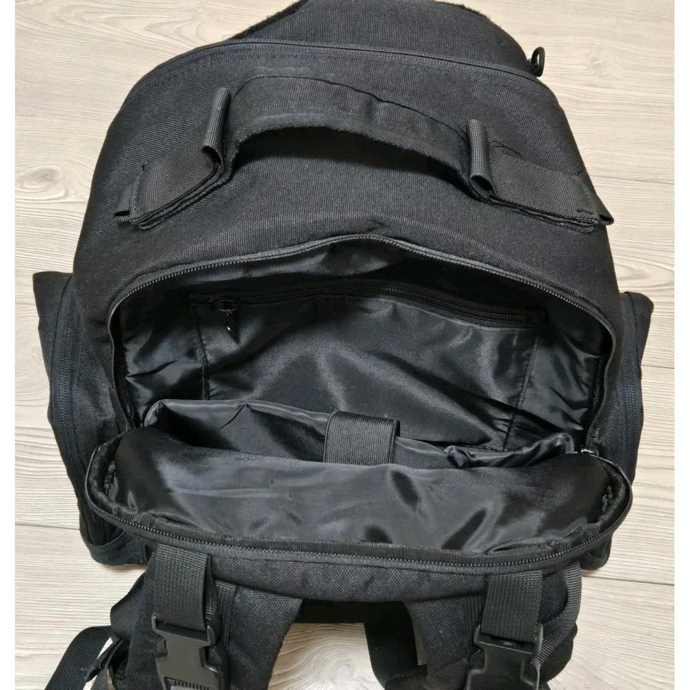Tactical Baby Gear Ballistic Baby Diaper Backpack w/‎ Changing Pad Black Bag